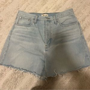 Madewell Mom Jean Short
